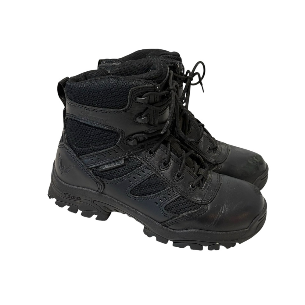 Thorogood Women’s 9.5 Black Leather The Deuce Waterproof Boots Outdoor Hiking